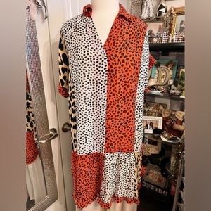 Cute dress with ruffled bottom